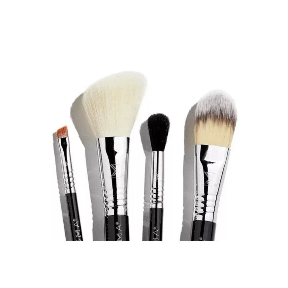 BNIB 🔥🔥🔥 SIGMA  Beauty Essential Travel Brush Set 7pc 6 Brushes + Case 👀👀👀